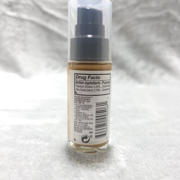 Revlon ColorStay 24HR Longwear Foundation #460 Macadamia – 1 fl oz –New- Sealed - Picture 2 of 2